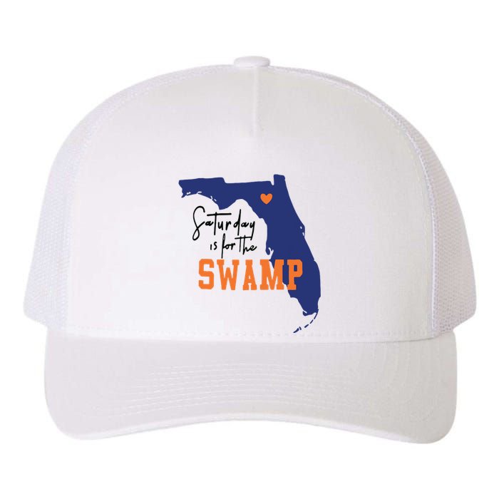 Saturday Is For The Swamp Uf Football Swamp University Yupoong Adult 5-Panel Trucker Hat