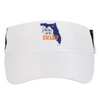 Saturday Is For The Swamp Uf Football Swamp University Adult Drive Performance Visor