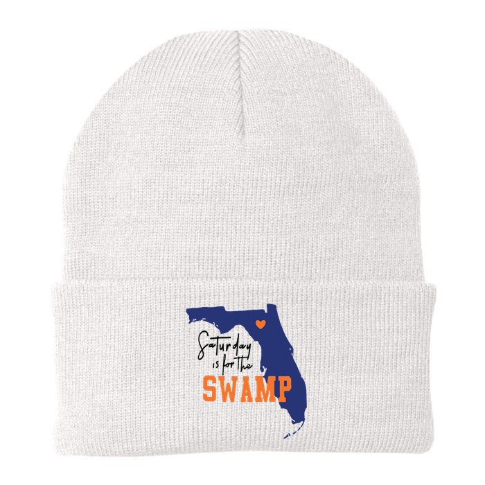 Saturday Is For The Swamp Uf Football Swamp University Knit Cap Winter Beanie