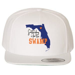 Saturday Is For The Swamp Uf Football Swamp University Wool Snapback Cap