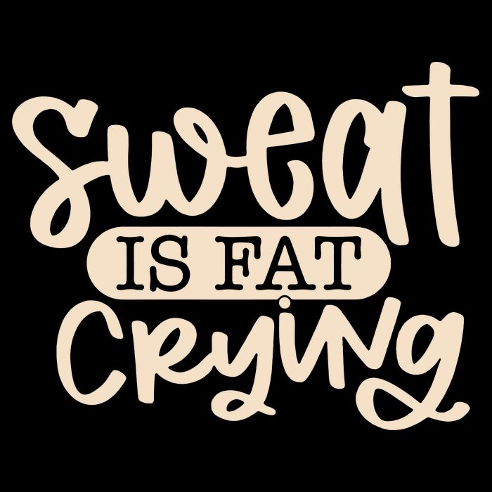 Sweat Is Fat Crying Impact Tech Backpack