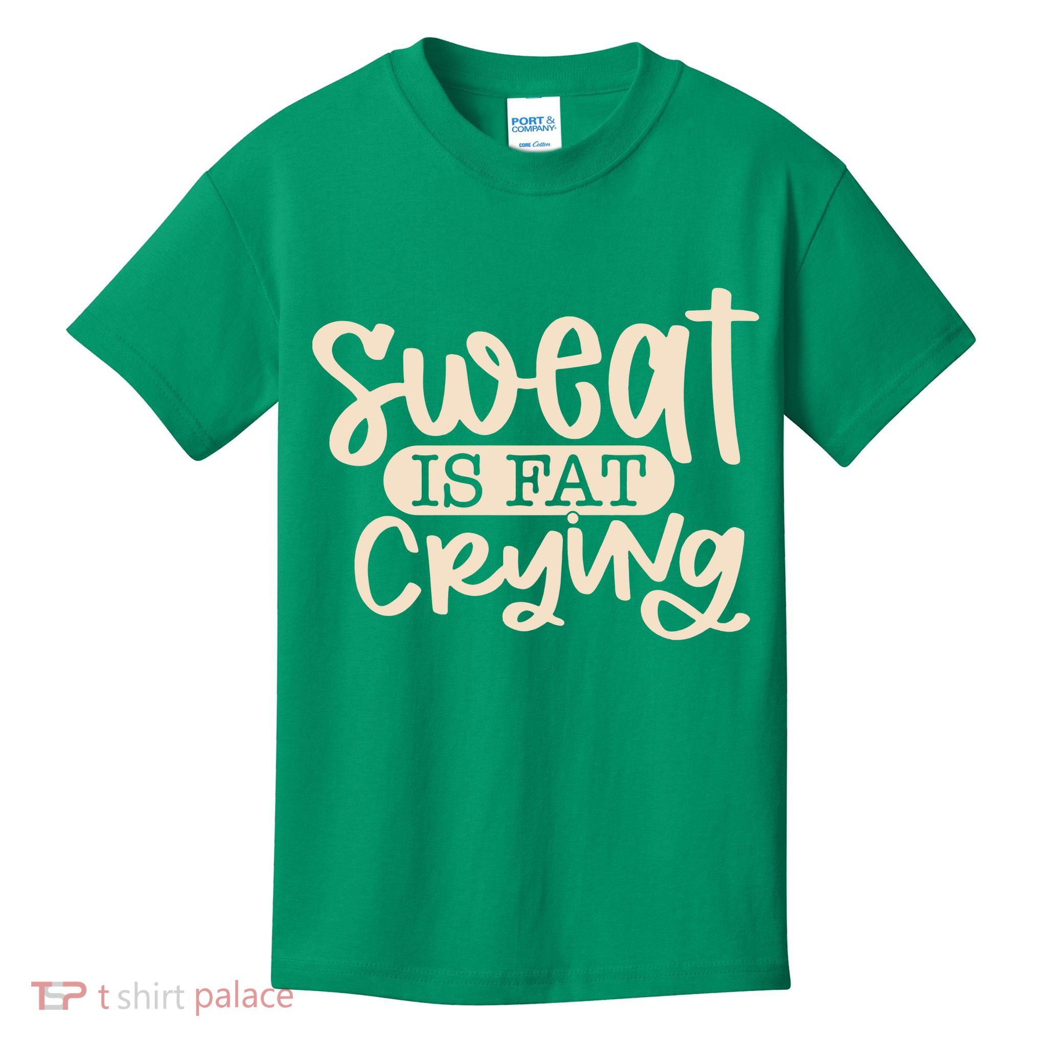 Sweat Is Fat Crying Kids T-Shirt
