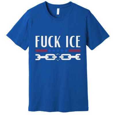 Support Immigrants Fuck Ice Premium T-Shirt