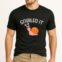Snailed It Funny Lazy Snail Lover Gift Performance Shirt