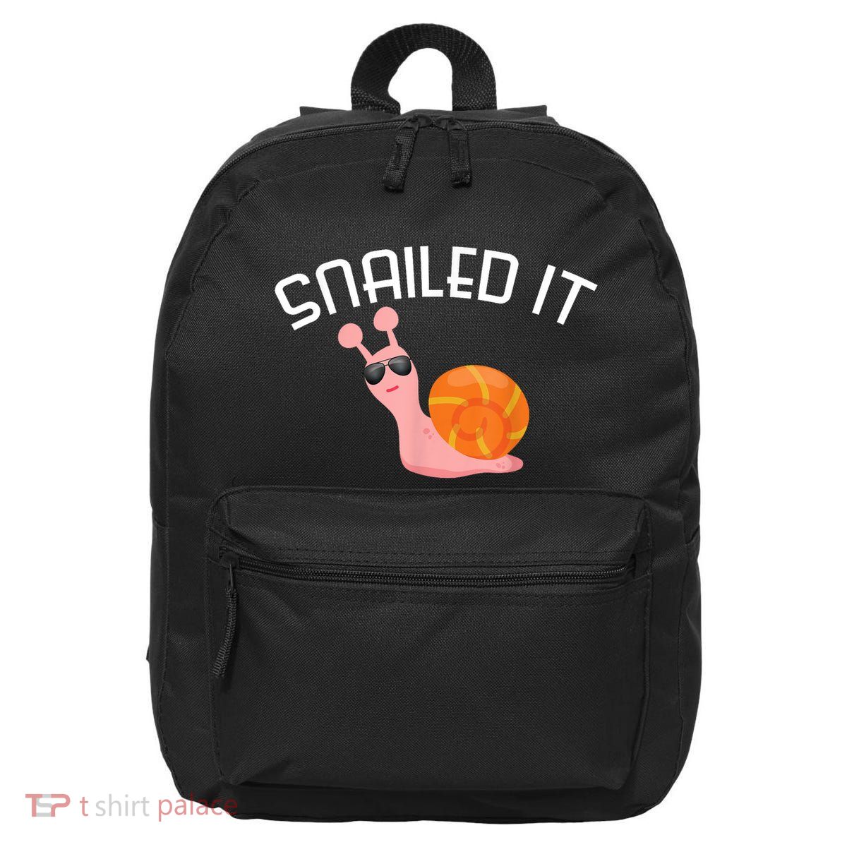 Snailed It Funny Lazy Snail Lover Gift 16 in Basic Backpack