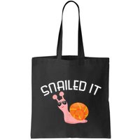 Snailed It Funny Lazy Snail Lover Gift Bag