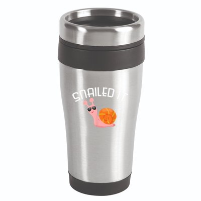 Snailed It Funny Lazy Snail Lover Gift 16oz Travel Tumbler