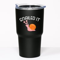 Snailed It Funny Lazy Snail Lover Gift Tumbler