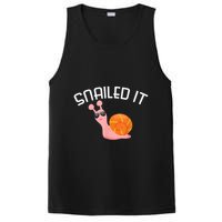 Snailed It Funny Lazy Snail Lover Gift PosiCharge Competitor Tank