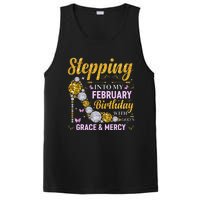 Stepping Into February Birthday With Gods Grace And Mercy PosiCharge Competitor Tank