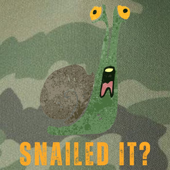 Snailed It Funny Snails Snail Lovers Legacy Tie Dye Trucker Hat