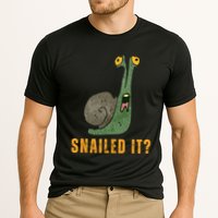 Snailed It Funny Snails Snail Lovers Performance Shirt