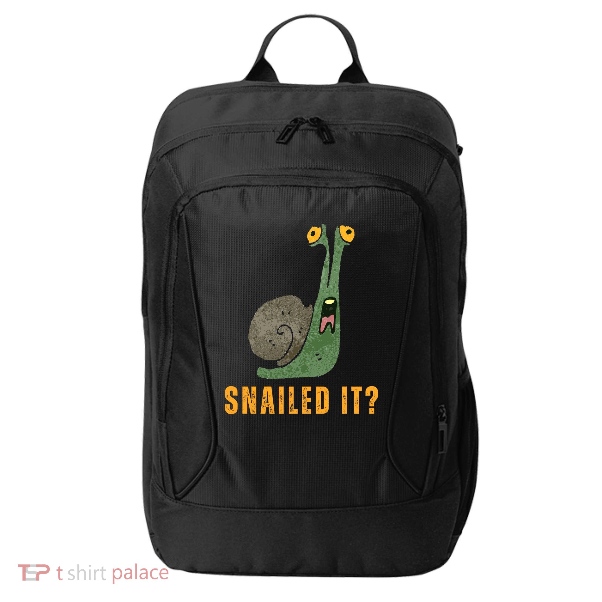 Snailed It Funny Snails Snail Lovers City Backpack