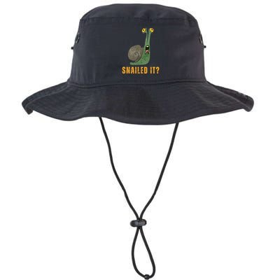 Snailed It Funny Snails Snail Lovers Bucket Hat