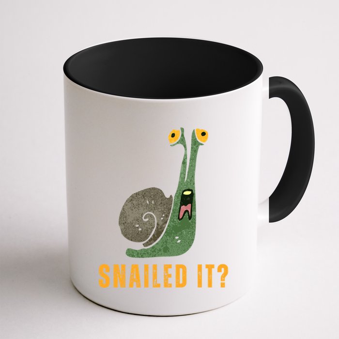 Snailed It Funny Snails Snail Lovers Mug