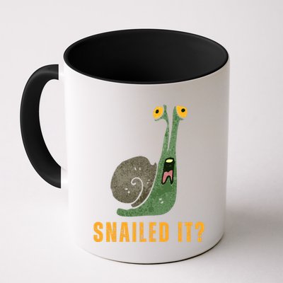 Snailed It Funny Snails Snail Lovers Mug