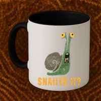 Snailed It Funny Snails Snail Lovers Mug