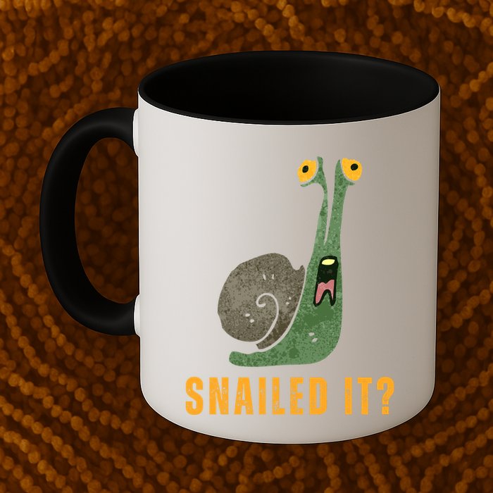 Snailed It Funny Snails Snail Lovers Mug