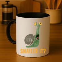Snailed It Funny Snails Snail Lovers Mug