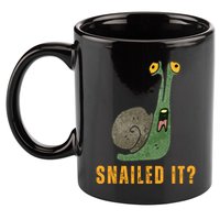 Snailed It Funny Snails Snail Lovers 11oz C Handle Ceramic Mug