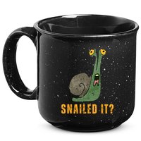 Snailed It Funny Snails Snail Lovers 15oz Campfire Ceramic Mug