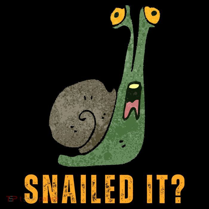 Snailed It Funny Snails Snail Lovers Bag