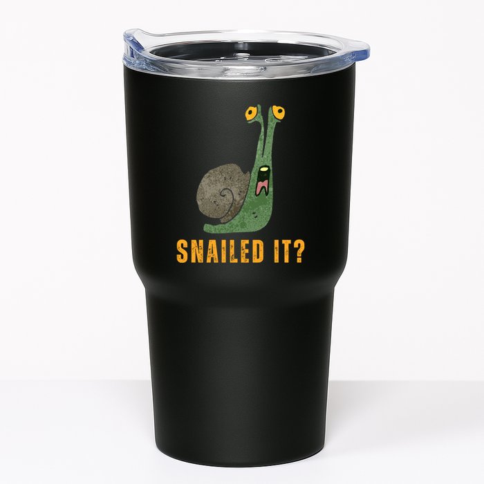 Snailed It Funny Snails Snail Lovers Tumbler