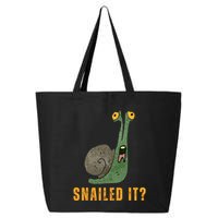 Snailed It Funny Snails Snail Lovers 25L Jumbo Tote