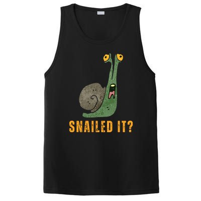 Snailed It Funny Snails Snail Lovers PosiCharge Competitor Tank