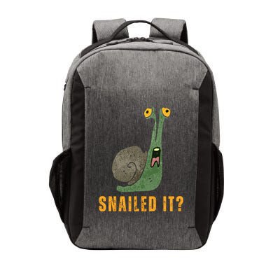 Snailed It Funny Snails Snail Lovers Vector Backpack