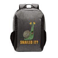 Snailed It Funny Snails Snail Lovers Vector Backpack