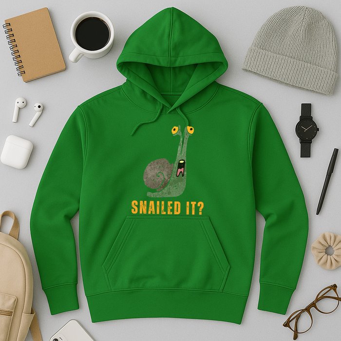 Snailed It Funny Snails Snail Lovers Hoodie