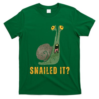 Snailed It Funny Snails Snail Lovers T-Shirt