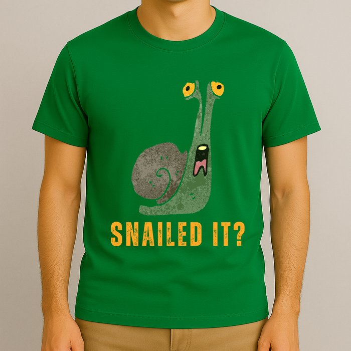 Snailed It Funny Snails Snail Lovers T-Shirt