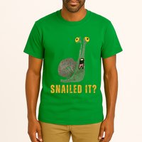 Snailed It Funny Snails Snail Lovers Tall T-Shirt