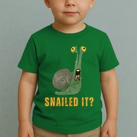 Snailed It Funny Snails Snail Lovers Toddler T-Shirt