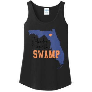 Saturday Is For The Swamp UF Football Swamp University Ladies Essential Tank