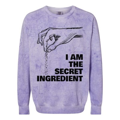 Secret Ingredient Funny Cooking Cook Chef Colorblast Crewneck Sweatshirt