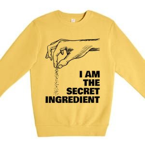 Secret Ingredient Funny Cooking Cook Chef Premium Crewneck Sweatshirt