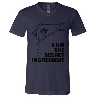 Secret Ingredient Funny Cooking Cook Chef V-Neck T-Shirt