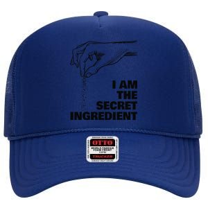 Secret Ingredient Funny Cooking Cook Chef High Crown Mesh Back Trucker Hat