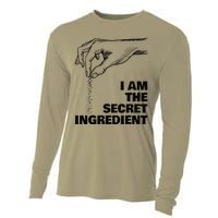 Secret Ingredient Funny Cooking Cook Chef Cooling Performance Long Sleeve Crew