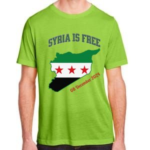 Syria Is Free Join The Freedom March Celebrate Syria Adult ChromaSoft Performance T-Shirt