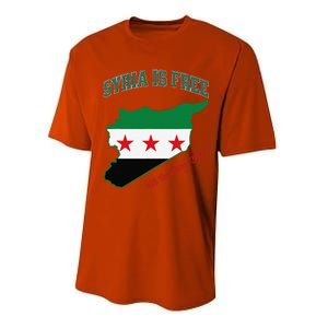 Syria Is Free Join The Freedom March Celebrate Syria Performance Sprint T-Shirt