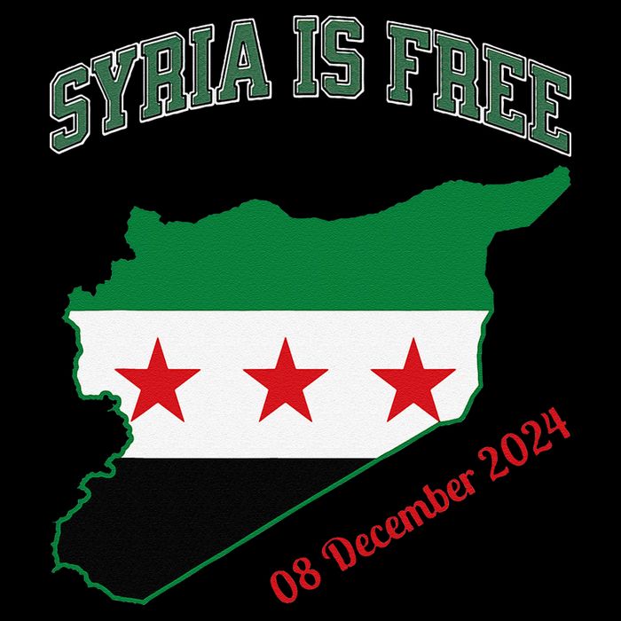 Syria Is Free Join The Freedom March Celebrate Syria Drawstring Bag