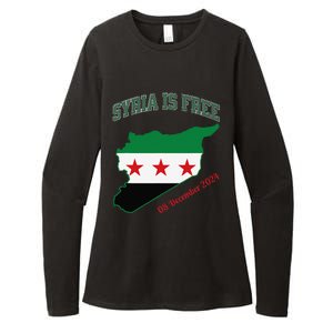 Syria Is Free Join The Freedom March Celebrate Syria Womens CVC Long Sleeve Shirt