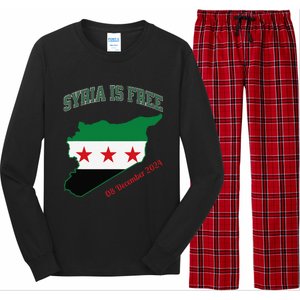 Syria Is Free Join The Freedom March Celebrate Syria Long Sleeve Pajama Set