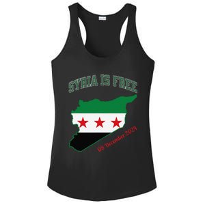 Syria Is Free Join The Freedom March Celebrate Syria Ladies PosiCharge Competitor Racerback Tank