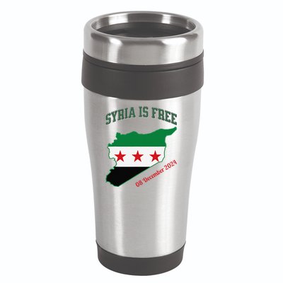 Syria Is Free Join The Freedom March Celebrate Syria 16oz Travel Tumbler