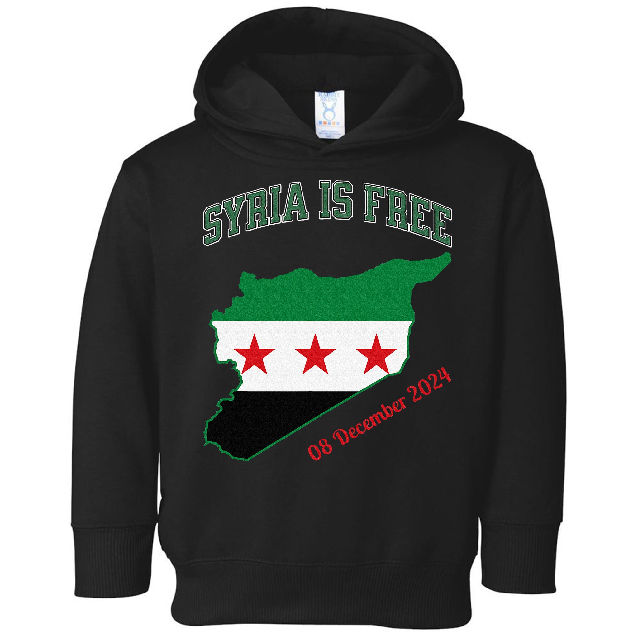Syria Is Free Join The Freedom March Celebrate Syria Toddler Hoodie